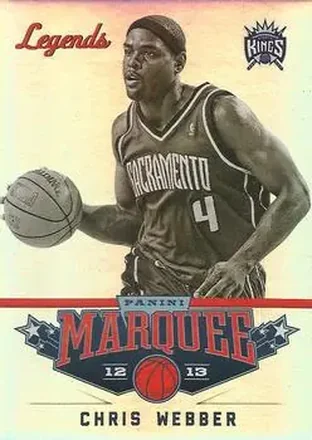 2012-13 Panini Marquee #121 - Chris Webber - Sacramento Kings