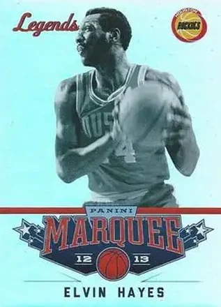 2012-13 Panini Marquee #123 - Elvin Hayes - Houston Rockets