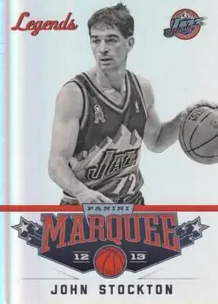 2012-13 Panini Marquee #127 - John Stockton - Utah Jazz