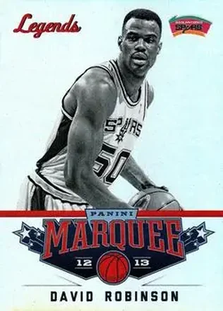 2012-13 Panini Marquee #130 - David Robinson - San Antonio Spurs