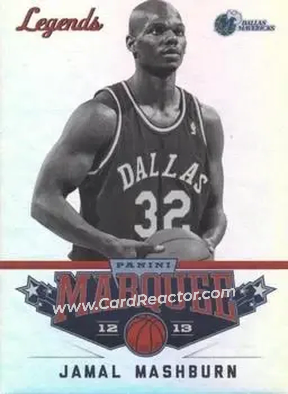 2012-13 Panini Marquee #133 - Jamal Mashburn - Dallas Mavericks - Front