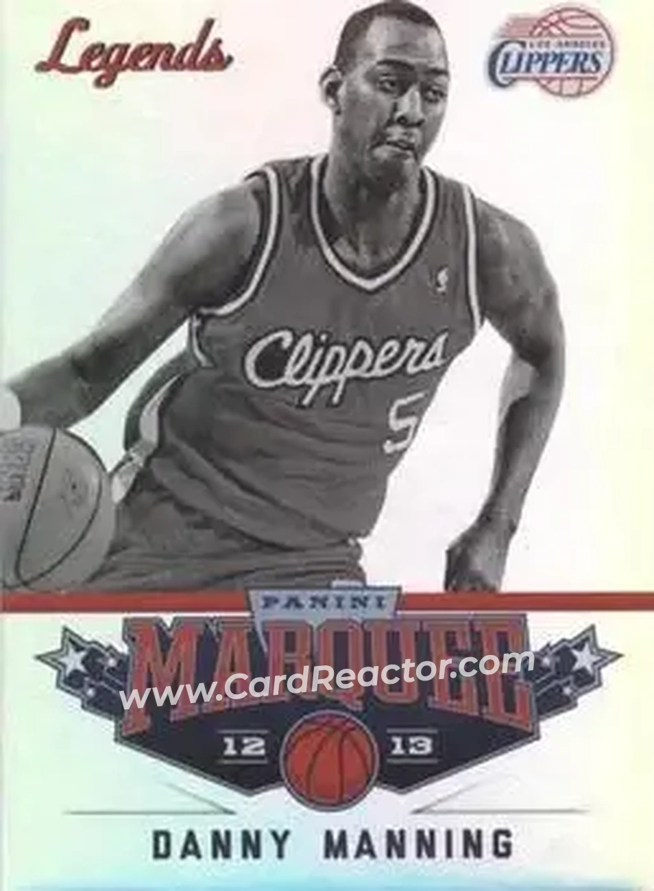 2012-13 Panini Marquee #134 - Danny Manning - Los Angeles Clippers - Front