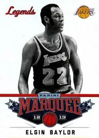 2012-13 Panini Marquee #135 - Elgin Baylor - Los Angeles Lakers