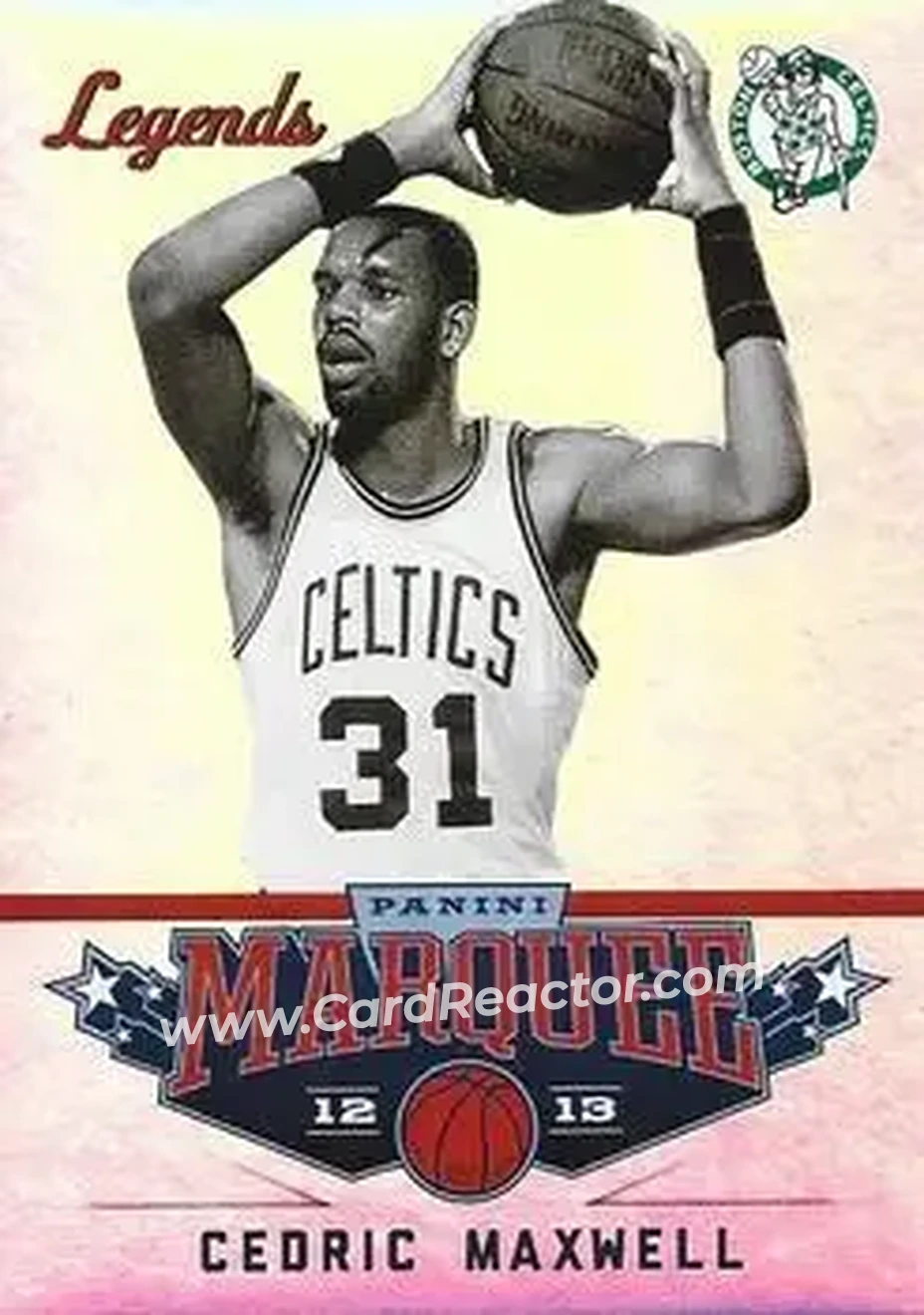 2012-13 Panini Marquee #137 - Cedric Maxwell - Boston Celtics - Front