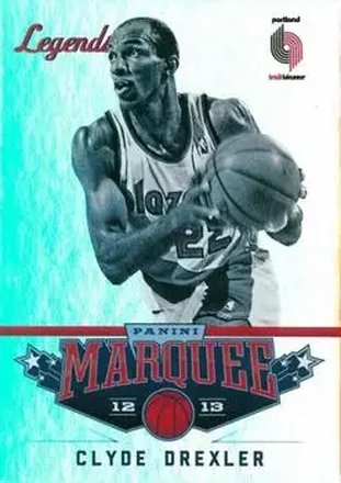 2012-13 Panini Marquee #142 - Clyde Drexler - Portland Trail Blazers