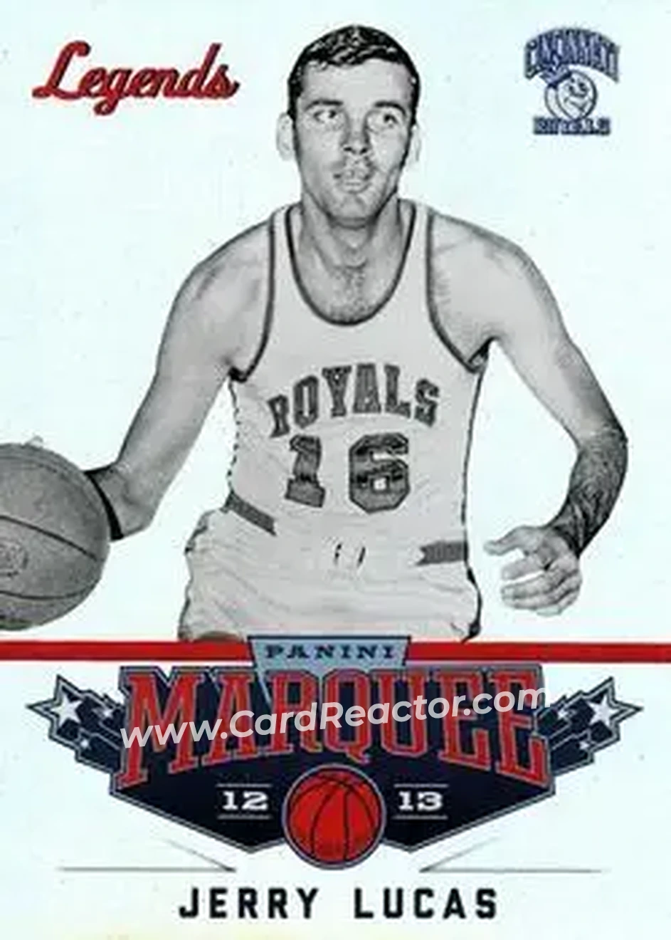 2012-13 Panini Marquee #143 - Jerry Lucas - Cincinnati Royals - Front 2012-13 Panini Marquee #143 - Jerry Lucas - Cincinnati Royals - Front
