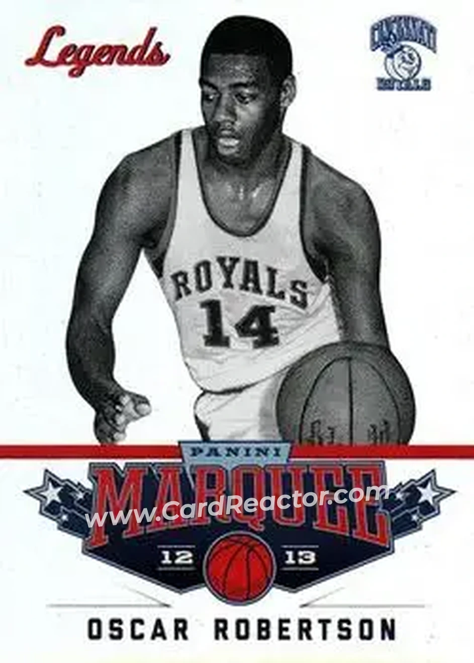 2012-13 Panini Marquee #144 - Oscar Robertson - Cincinnati Royals - Front