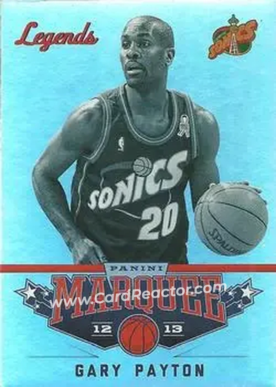 2012-13 Panini Marquee #145 - Gary Payton - Seattle SuperSonics - Front 2012-13 Panini Marquee #145 - Gary Payton - Seattle SuperSonics - Front