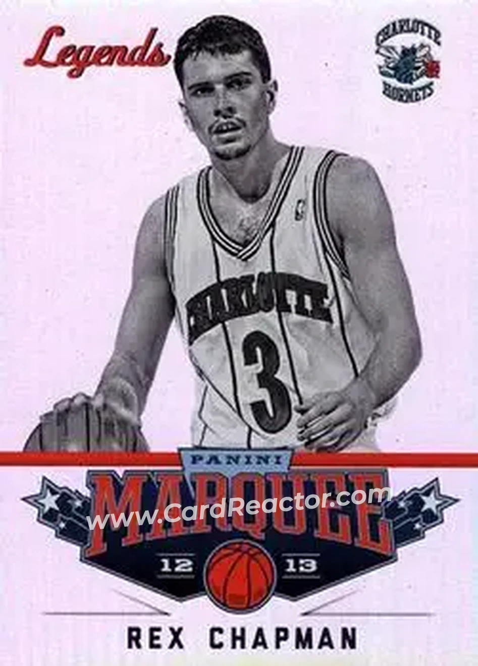 2012-13 Panini Marquee #147 - Rex Chapman - Charlotte Hornets - Front