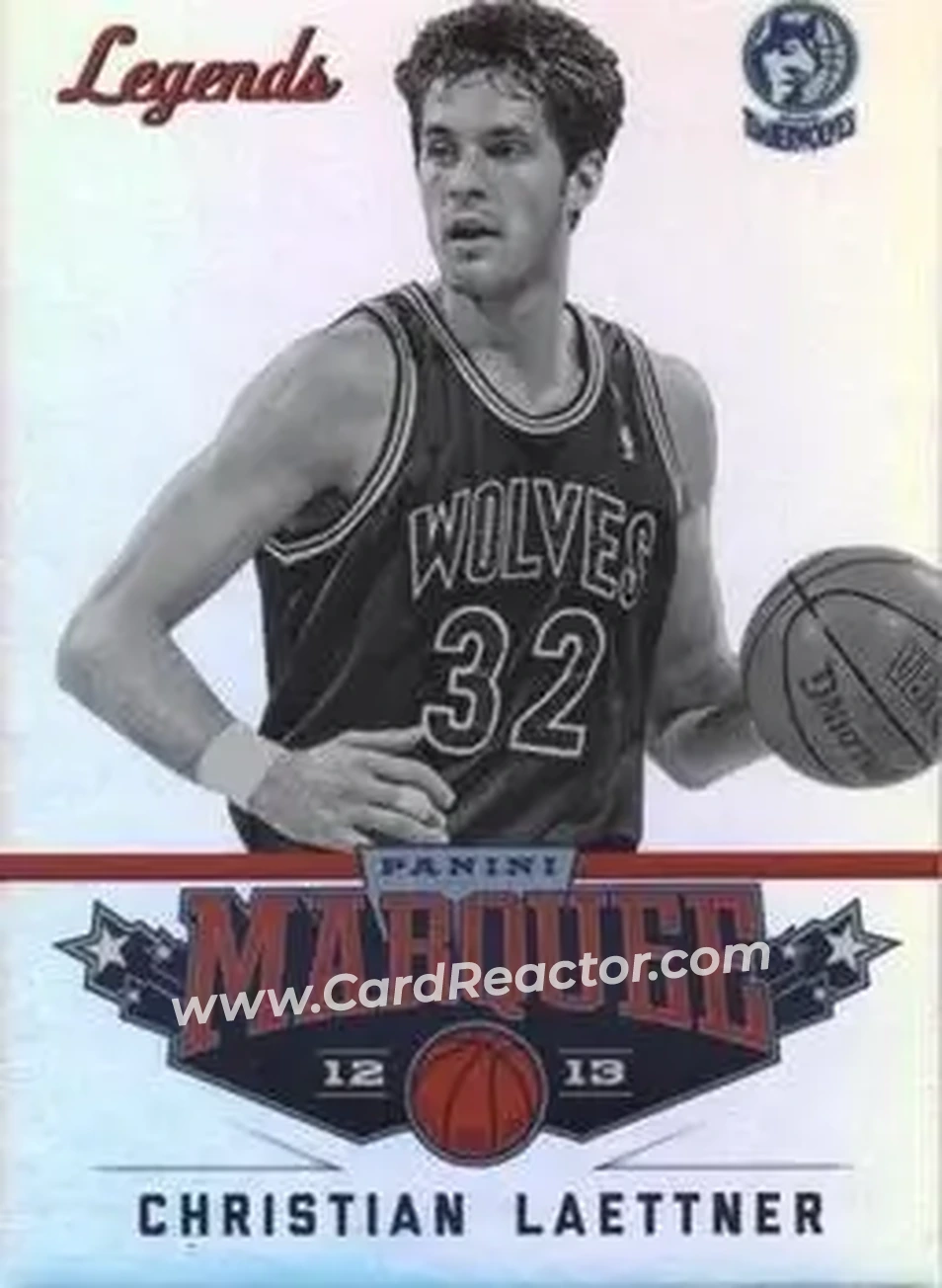 2012-13 Panini Marquee #148 - Christian Laettner - Minnesota Timberwolves - Front