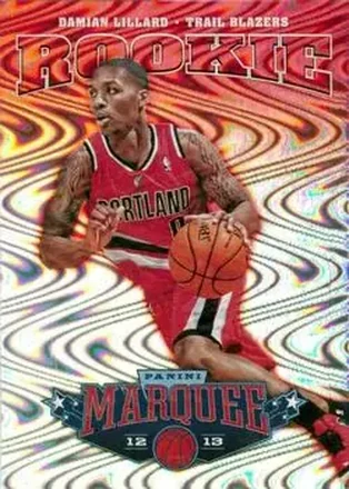 2012-13 Panini Marquee #151 - Damian Lillard - Portland Trail Blazers