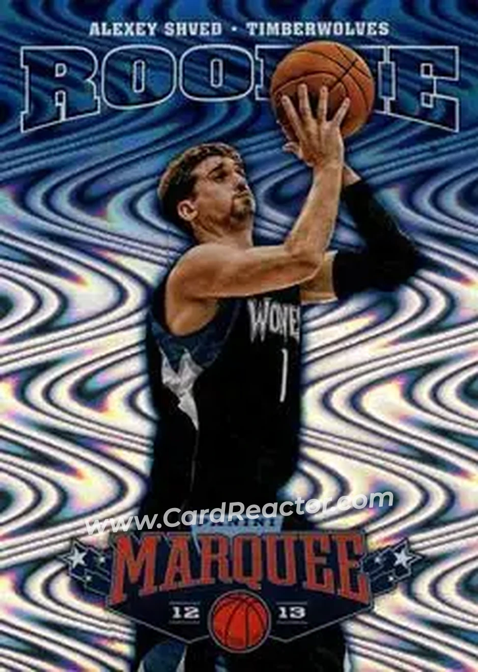 2012-13 Panini Marquee #156 - Alexey Shved - Minnesota Timberwolves - Front