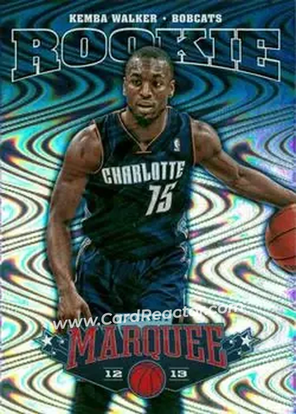 2012-13 Panini Marquee #162 - Kemba Walker - Charlotte Bobcats - Front