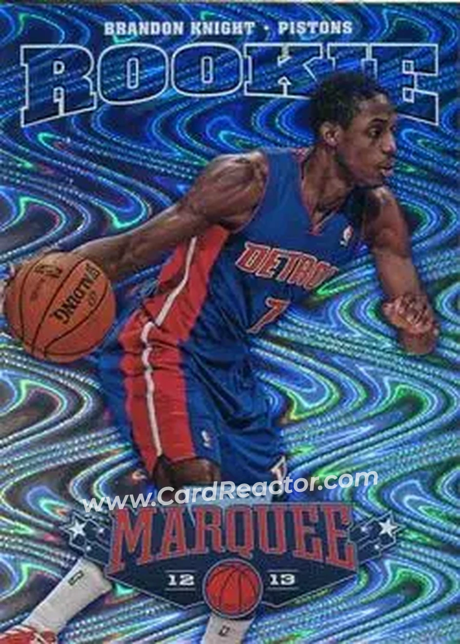 2012-13 Panini Marquee #164 - Brandon Knight - Detroit Pistons - Front