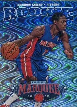 2012-13 Panini Marquee #164 - Brandon Knight - Detroit Pistons 2012-13 Panini Marquee #164 - Brandon Knight - Detroit Pistons