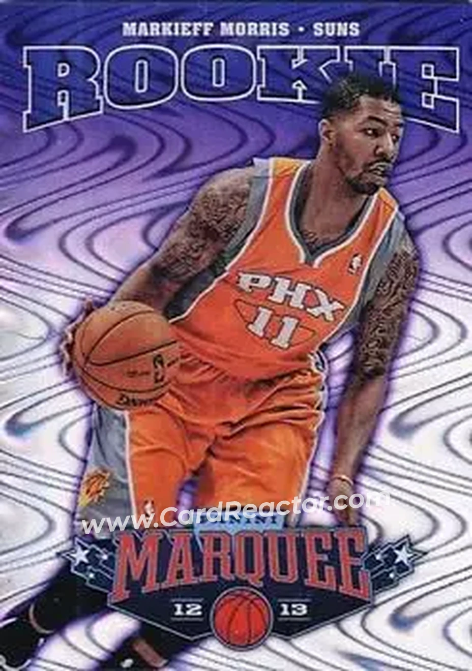 2012-13 Panini Marquee #168 - Markieff Morris - Phoenix Suns - Front 2012-13 Panini Marquee #168 - Markieff Morris - Phoenix Suns - Front
