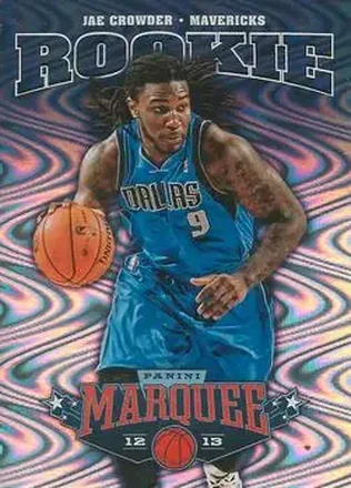 2012-13 Panini Marquee #172 - Jae Crowder - Dallas Mavericks
