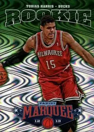 2012-13 Panini Marquee #184 - Tobias Harris - Milwaukee Bucks 2012-13 Panini Marquee #184 - Tobias Harris - Milwaukee Bucks