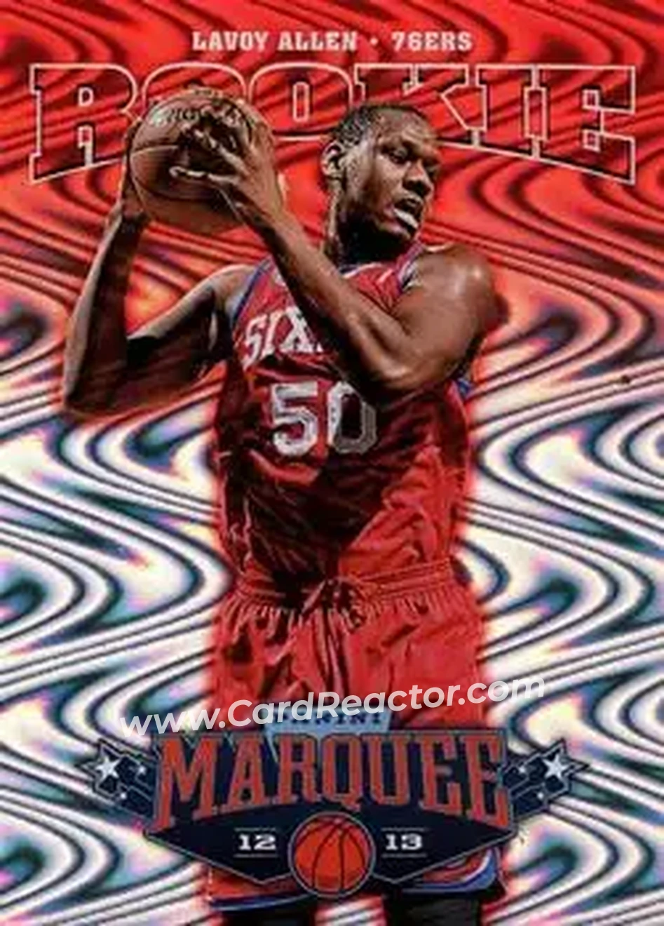2012-13 Panini Marquee #187 - Lavoy Allen - Philadelphia 76ers - Front