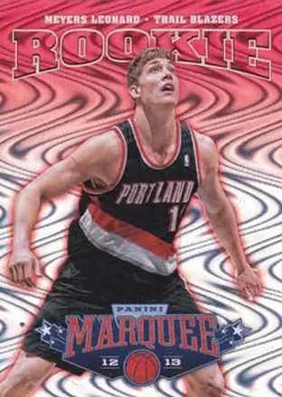 2012-13 Panini Marquee #192 - Meyers Leonard - Portland Trail Blazers