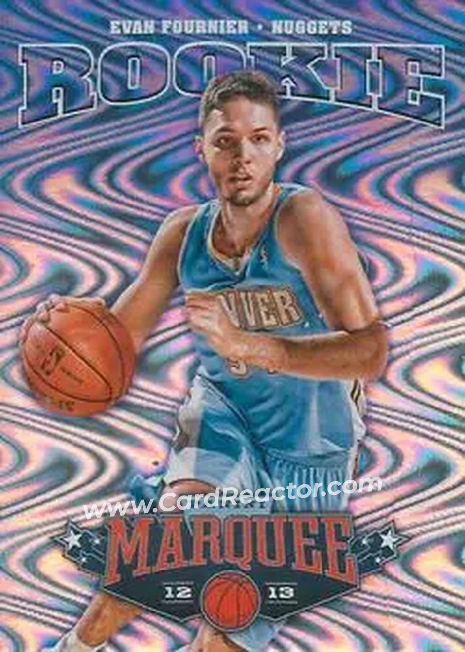 2012-13 Panini Marquee #195 - Evan Fournier - Denver Nuggets - Front