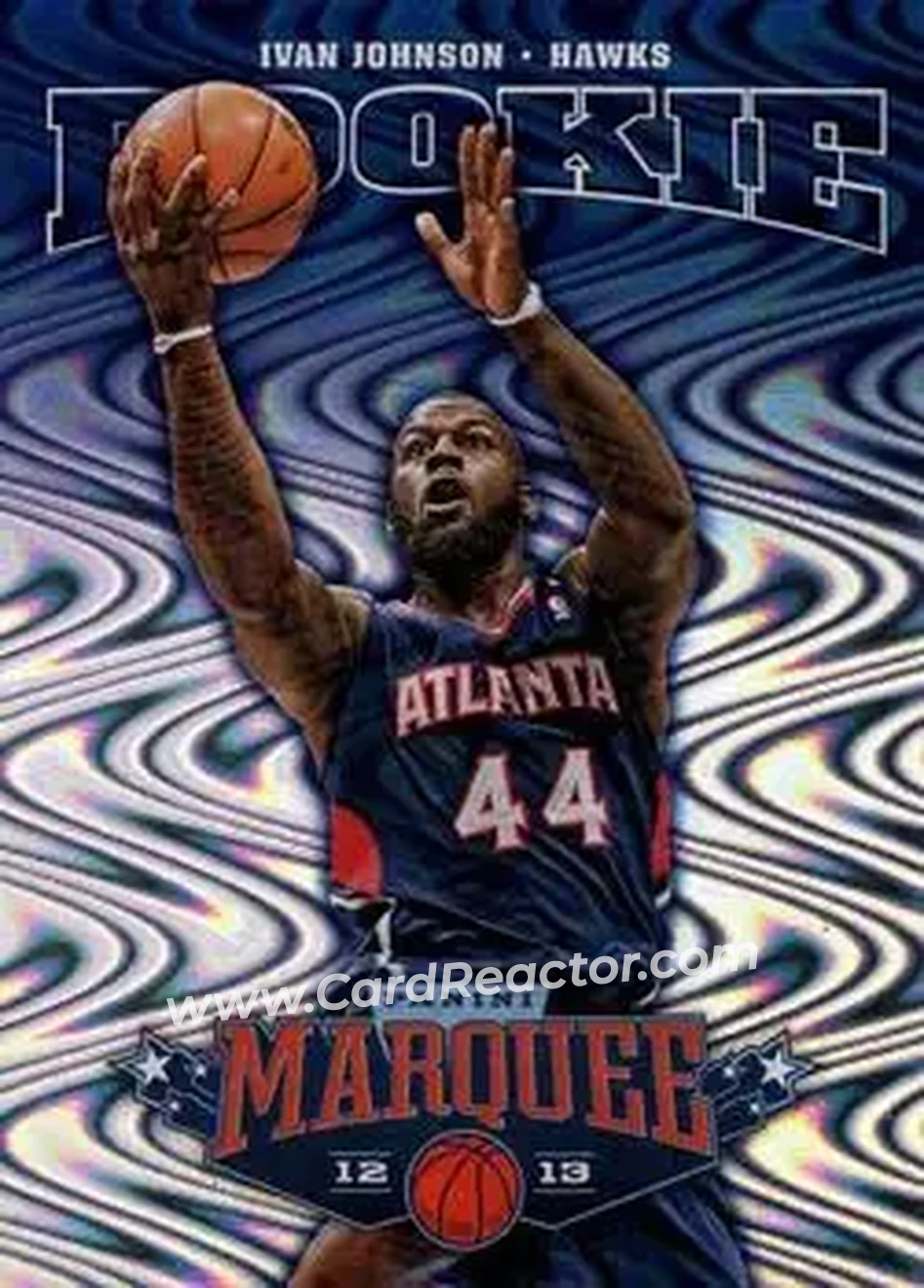 2012-13 Panini Marquee #204 - Ivan Johnson - Atlanta Hawks - Front
