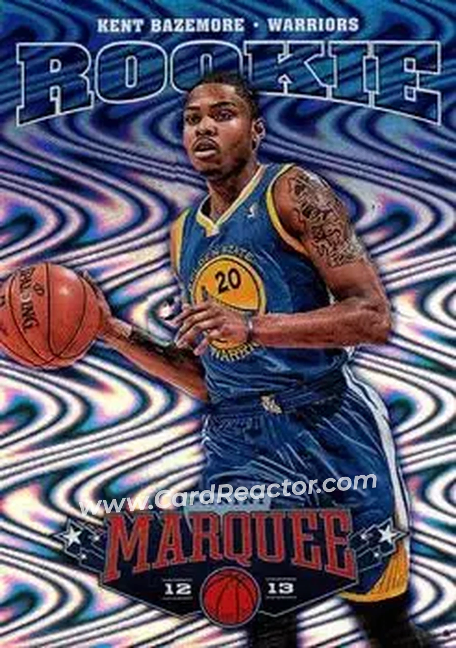 2012-13 Panini Marquee #206 - Kent Bazemore - Golden State Warriors - Front 2012-13 Panini Marquee #206 - Kent Bazemore - Golden State Warriors - Front