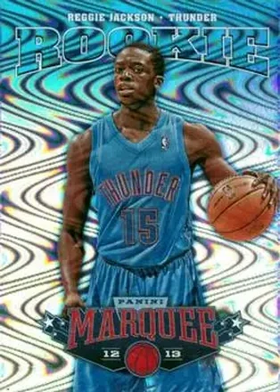2012-13 Panini Marquee #208 - Reggie Jackson - Oklahoma City Thunder