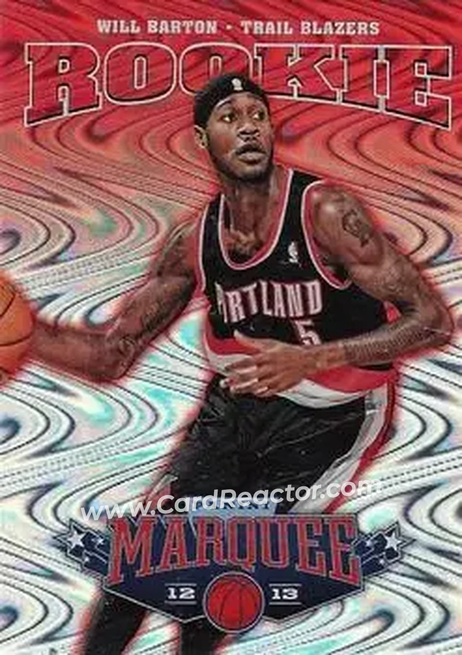 2012-13 Panini Marquee #222 - Will Barton - Portland Trail Blazers - Front