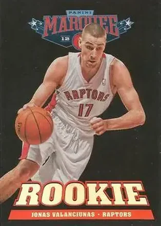 2012-13 Panini Marquee #238 - Jonas Valančiūnas - Toronto Raptors 2012-13 Panini Marquee #238 - Jonas Valančiūnas - Toronto Raptors