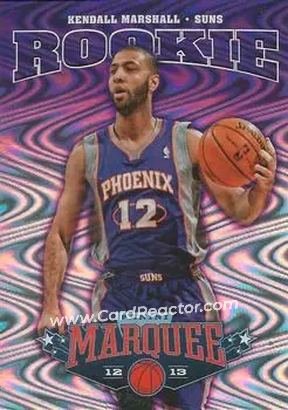 2012-13 Panini Marquee #218 - Kendall Marshall - Phoenix Suns - Front