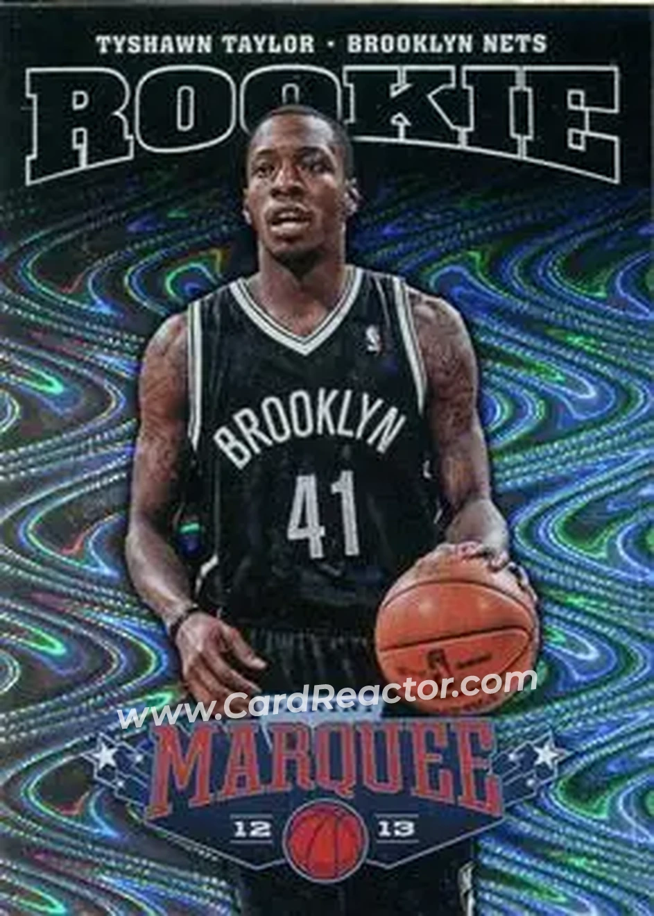 2012-13 Panini Marquee #219 - Tyshawn Taylor - Brooklyn Nets - Front