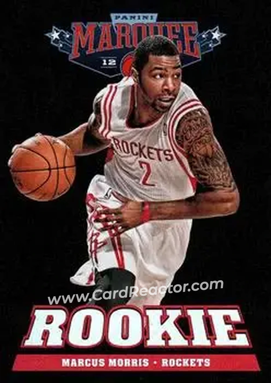 2012-13 Panini Marquee #261 - Marcus Morris Sr. - Houston Rockets - Front