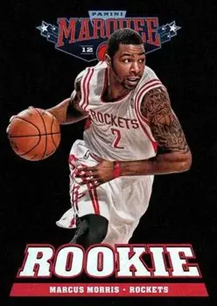 2012-13 Panini Marquee #261 - Marcus Morris Sr. - Houston Rockets 2012-13 Panini Marquee #261 - Marcus Morris Sr. - Houston Rockets