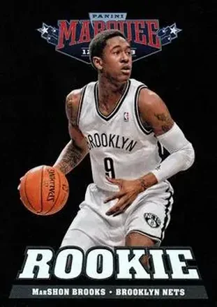 2012-13 Panini Marquee #265 - MarShon Brooks - Brooklyn Nets 2012-13 Panini Marquee #265 - MarShon Brooks - Brooklyn Nets