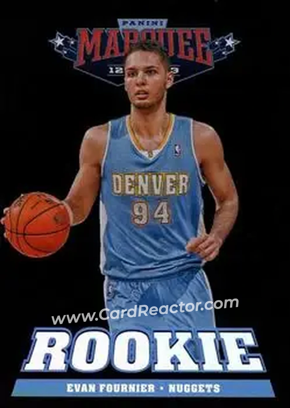 2012-13 Panini Marquee #275 - Evan Fournier - Denver Nuggets - Front