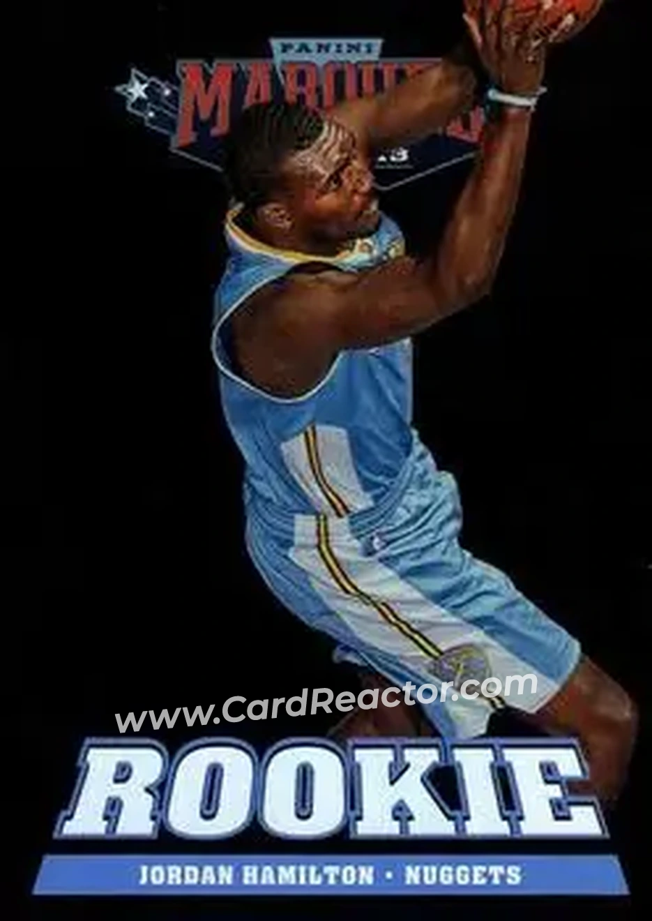 2012-13 Panini Marquee #285 - Jordan Hamilton - Denver Nuggets - Front