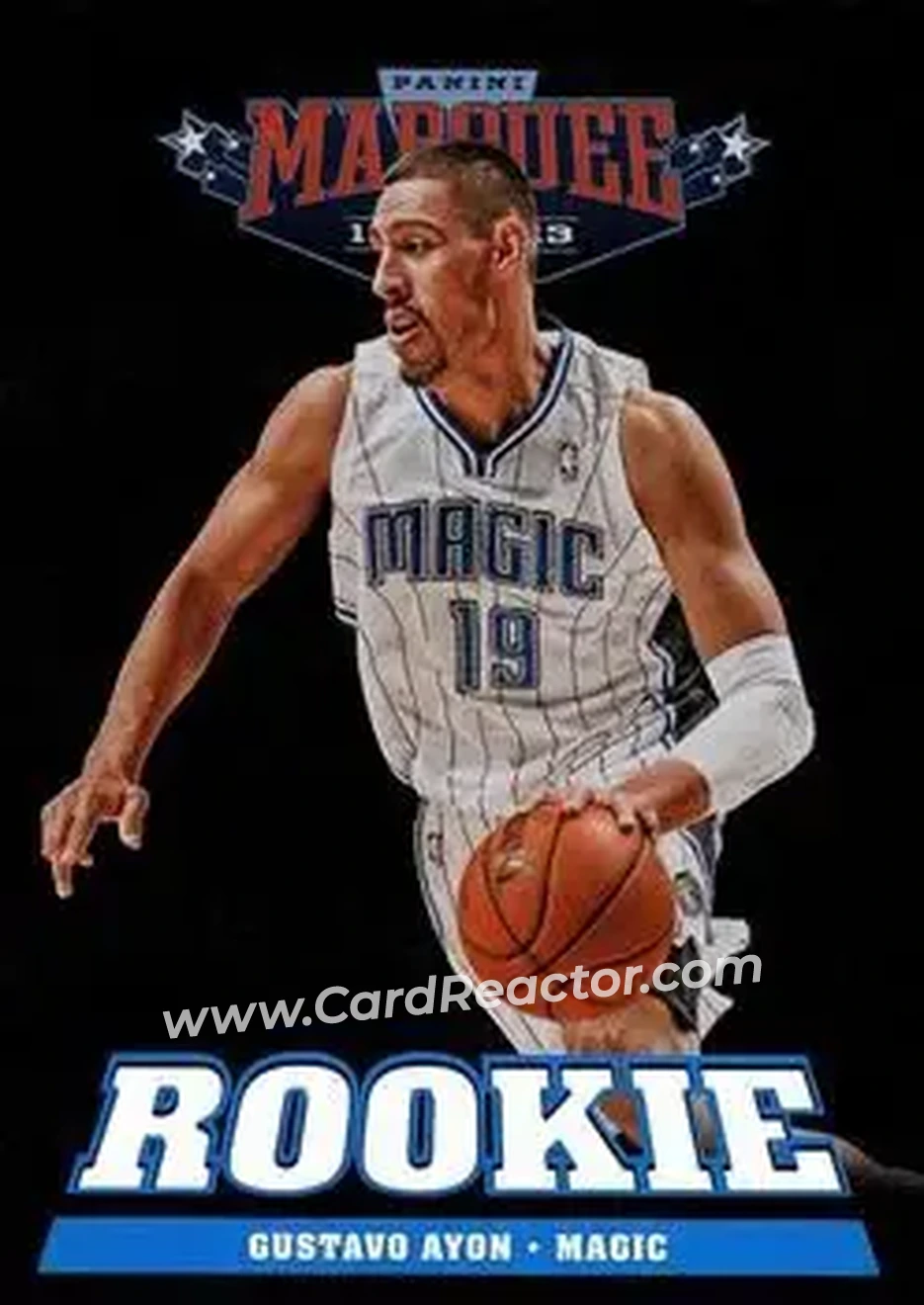 2012-13 Panini Marquee #289 - Gustavo Ayón - Orlando Magic - Front 2012-13 Panini Marquee #289 - Gustavo Ayón - Orlando Magic - Front