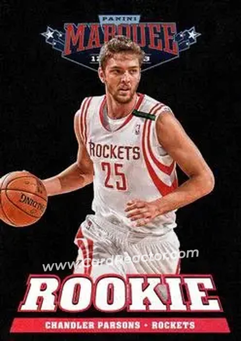 2012-13 Panini Marquee #301 - Chandler Parsons - Houston Rockets - Front 2012-13 Panini Marquee #301 - Chandler Parsons - Houston Rockets - Front