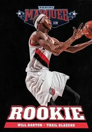 2012-13 Panini Marquee #302 - Will Barton - Portland Trail Blazers