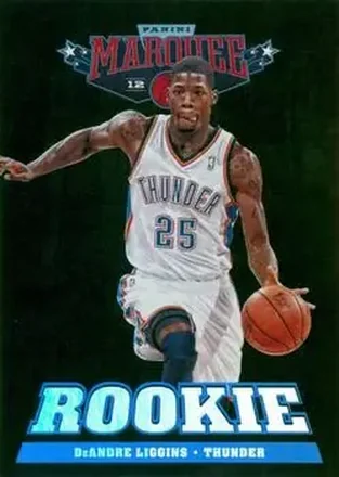 2012-13 Panini Marquee #304 - DeAndre Liggins - Oklahoma City Thunder 2012-13 Panini Marquee #304 - DeAndre Liggins - Oklahoma City Thunder