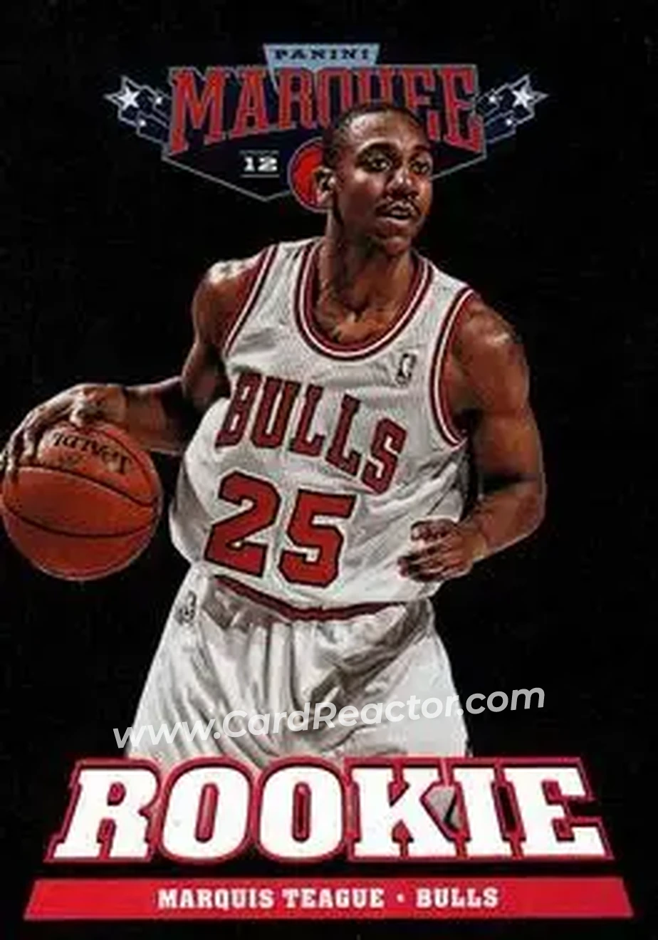 2012-13 Panini Marquee #308 - Marquis Teague - Chicago Bulls - Front