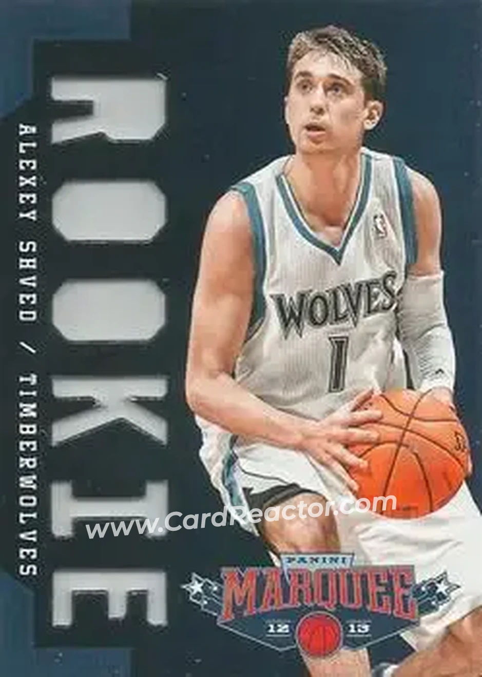 2012-13 Panini Marquee #316 - Alexey Shved - Minnesota Timberwolves - Front