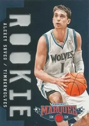 2012-13 Panini Marquee #316 - Alexey Shved - Minnesota Timberwolves