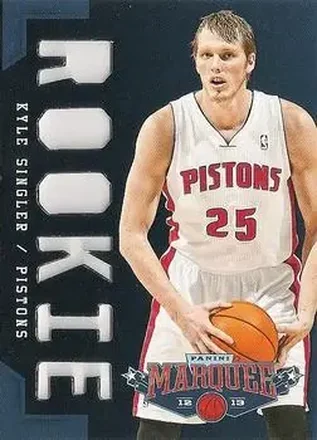 2012-13 Panini Marquee #319 - Kyle Singler - Detroit Pistons 2012-13 Panini Marquee #319 - Kyle Singler - Detroit Pistons