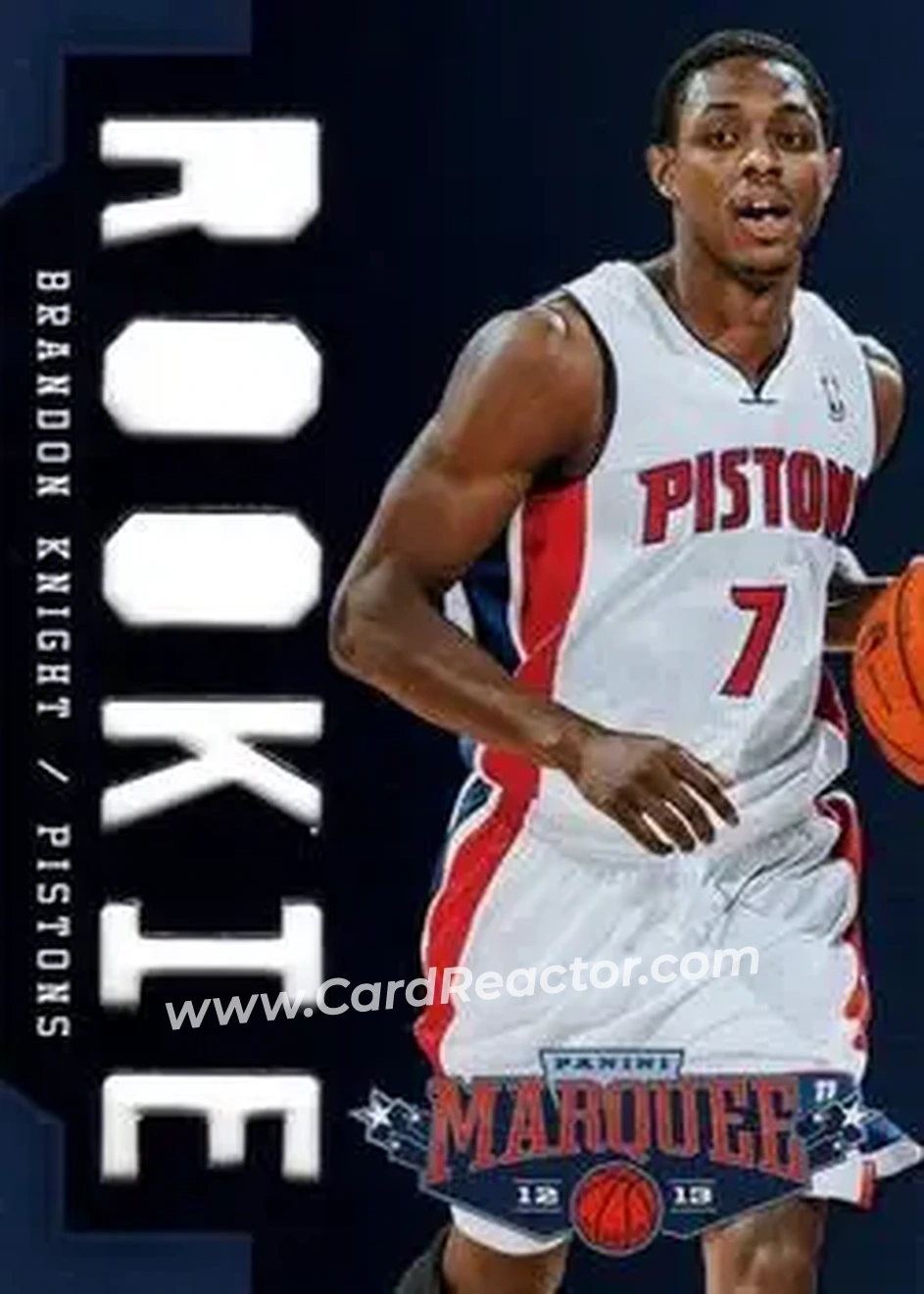 2012-13 Panini Marquee #324 - Brandon Knight - Detroit Pistons - Front