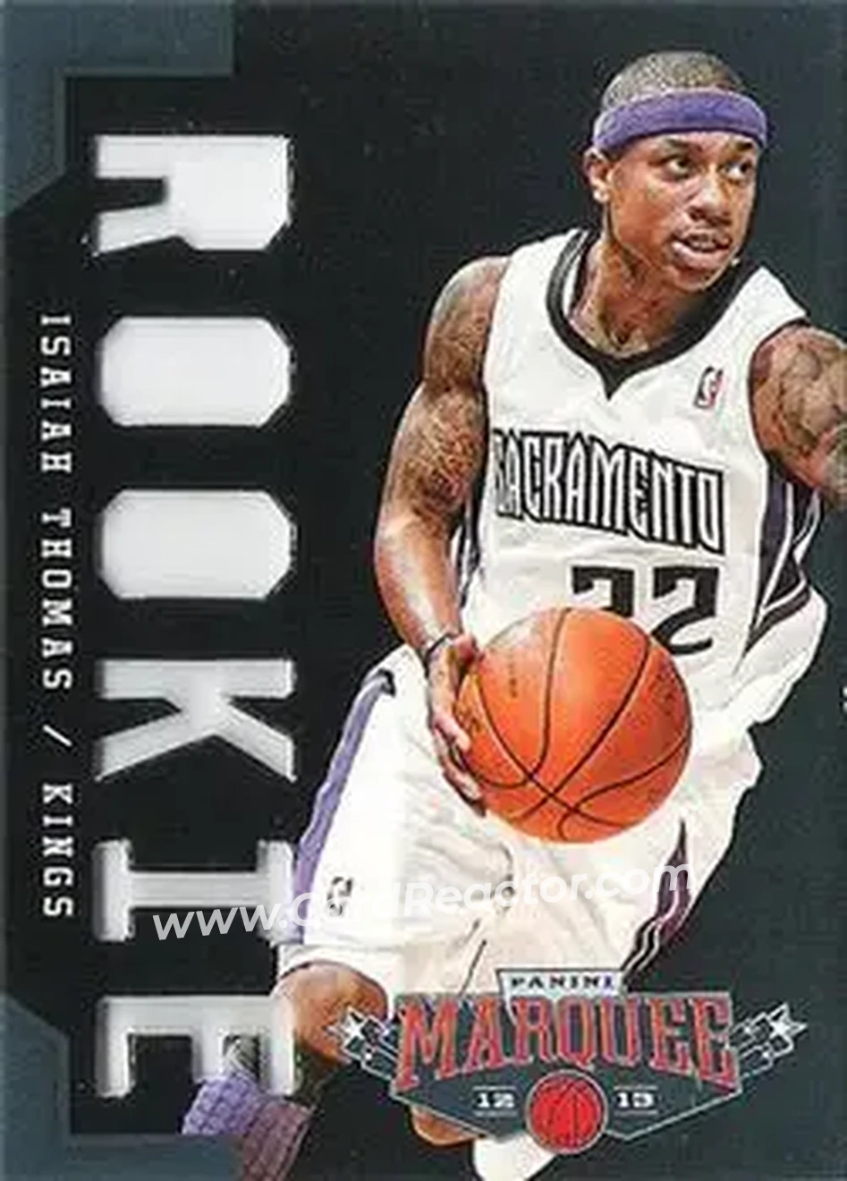 2012-13 Panini Marquee #343 - Isaiah Thomas - Sacramento Kings - Front 2012-13 Panini Marquee #343 - Isaiah Thomas - Sacramento Kings - Front