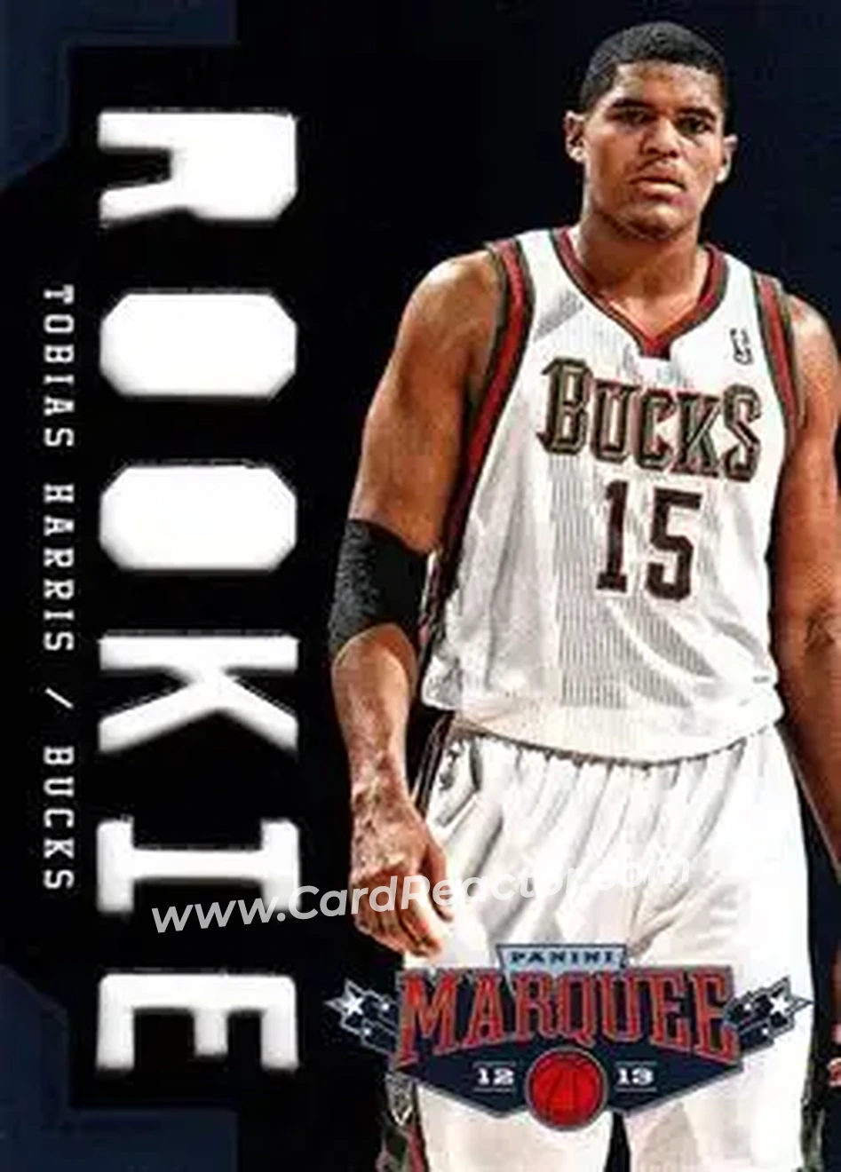 2012-13 Panini Marquee #344 - Tobias Harris - Milwaukee Bucks - Front 2012-13 Panini Marquee #344 - Tobias Harris - Milwaukee Bucks - Front