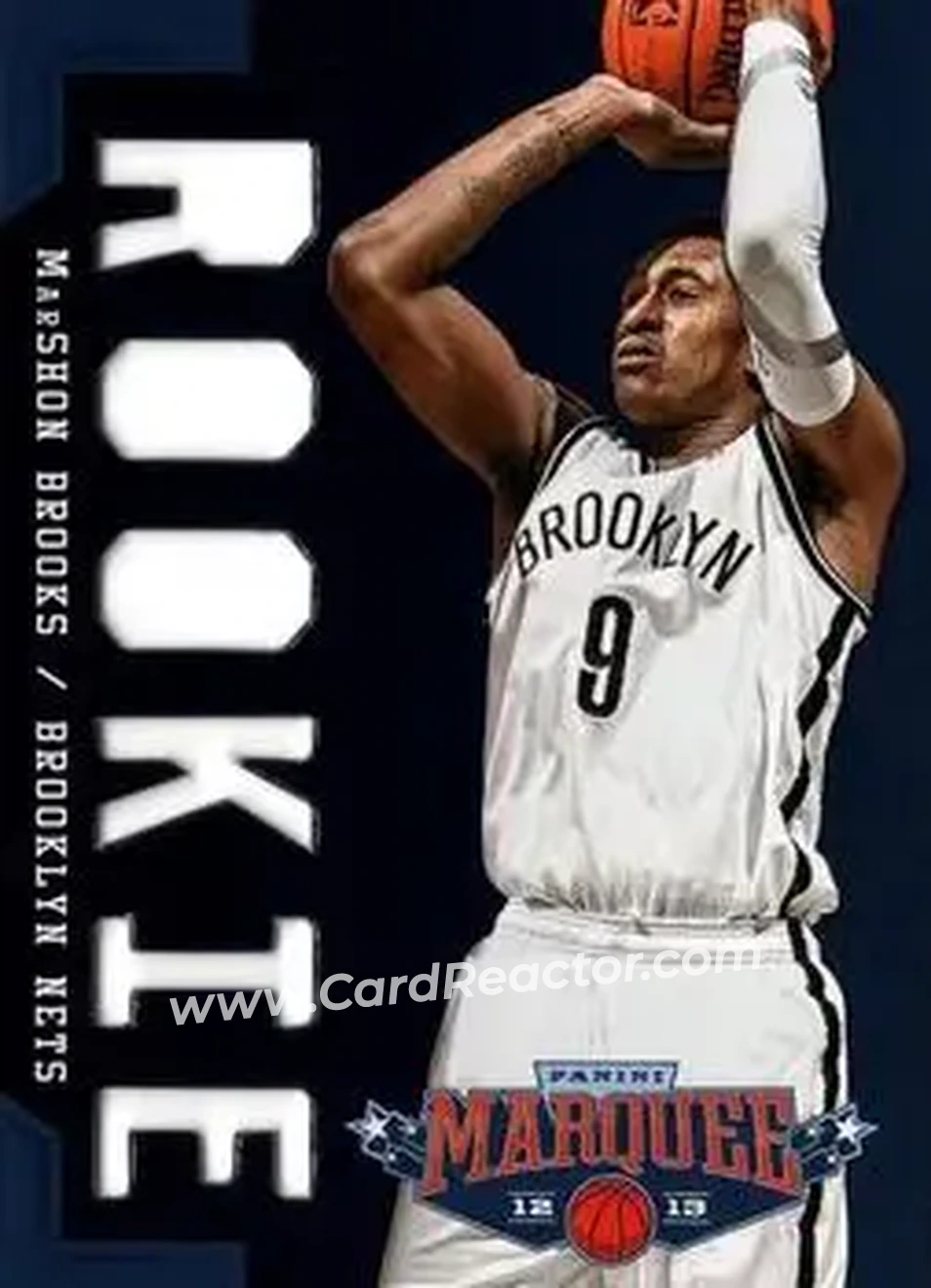 2012-13 Panini Marquee #345 - MarShon Brooks - Brooklyn Nets - Front 2012-13 Panini Marquee #345 - MarShon Brooks - Brooklyn Nets - Front