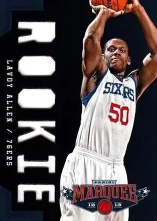 2012-13 Panini Marquee #347 - Lavoy Allen - Philadelphia 76ers
